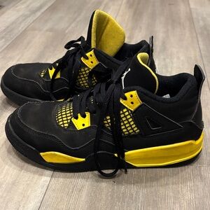 Jordan Kids Sneakers Black Yellow